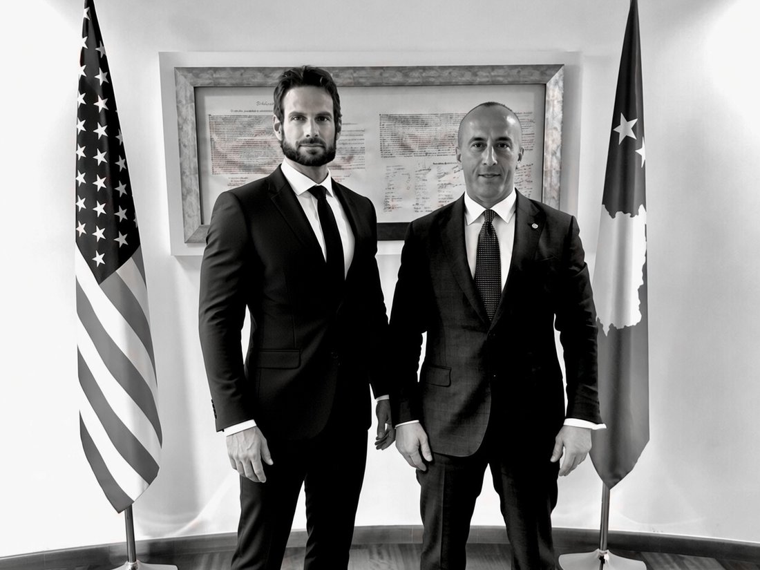 With the Prime Minister of Kosovo