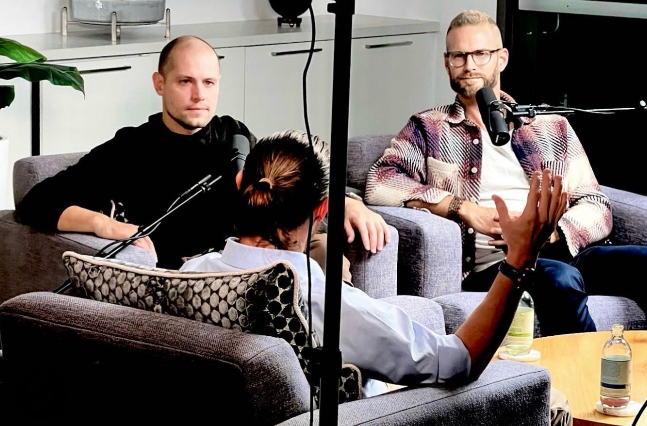In the studio · Merged Podcast